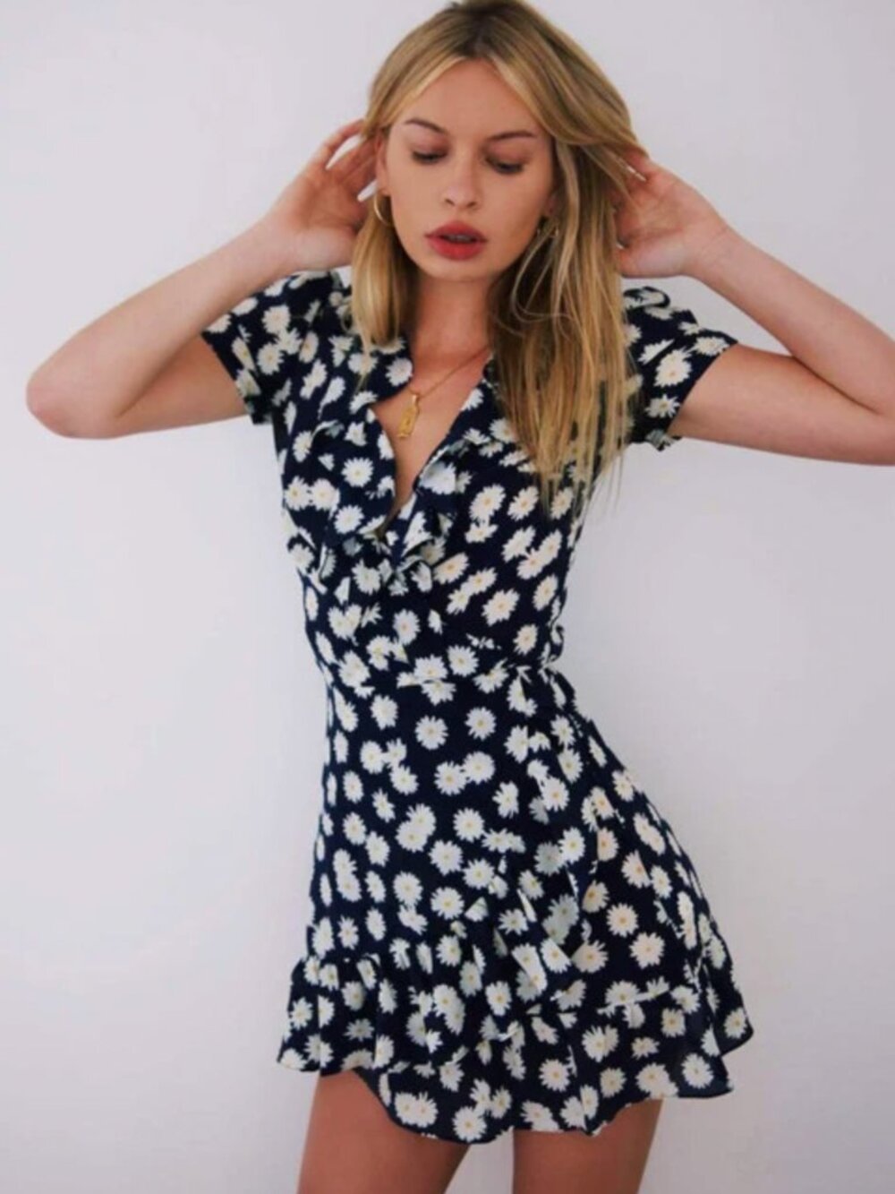 Realisation Par Valentina Daisy Wrap Dress - Small